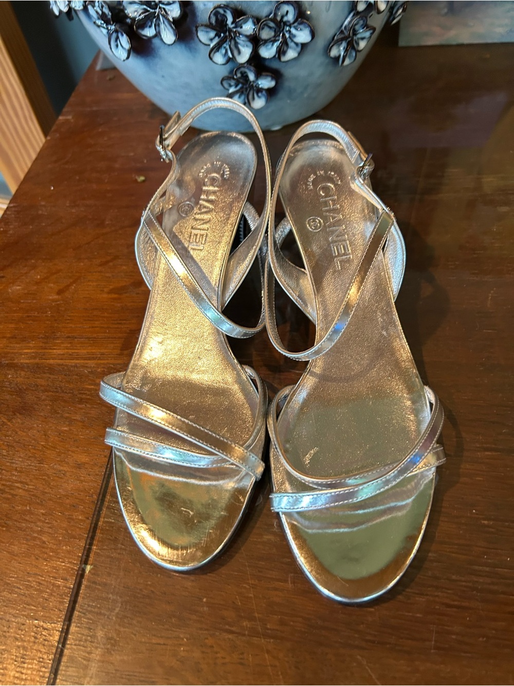 Chanel EU 40 Strappy Heels New